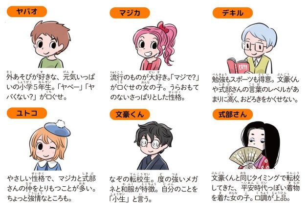 『超こども言いかえ図鑑』登場人物