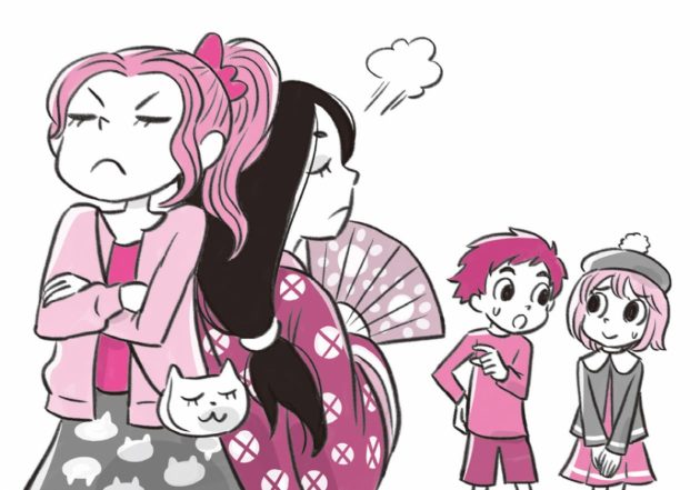 珍しくケンカをした仲良し女子２人