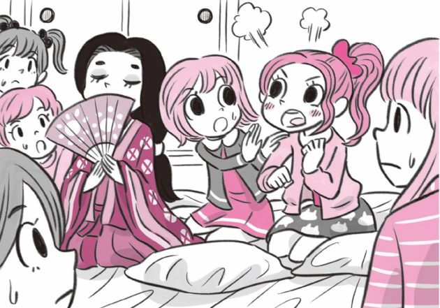 修学旅行先でケンカするマジカと式部さん