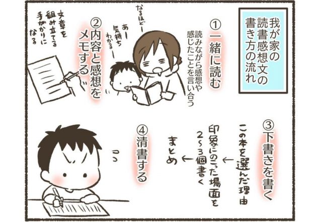 なおたろーさんによる読書感想文の書き方