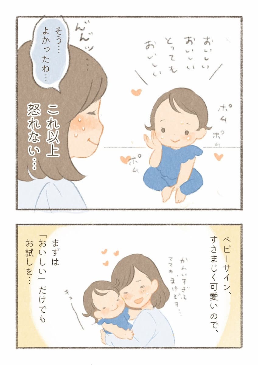 ベビーサインのエピソード１