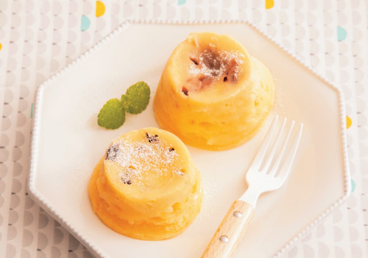 チーズ蒸しパン