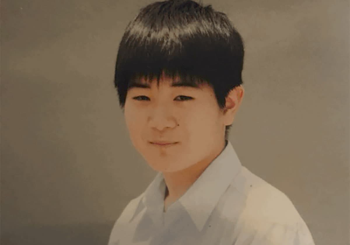 中学生時代のシドニー石井さん