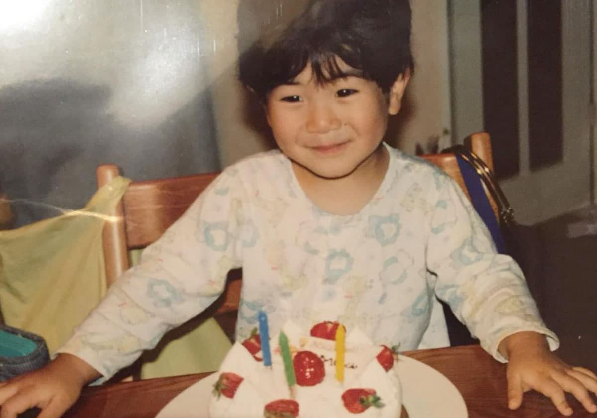 シドニー石井さん3歳