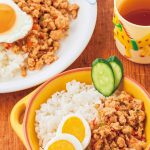 鶏ひき肉で作るお手軽ガパオ風ライス