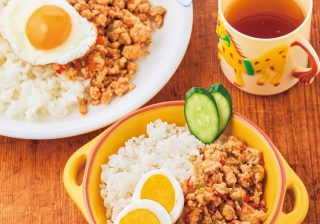 ５歳以下と一緒に辛い料理を楽しむには？　取り分けOKの「お手軽ガパオ風ライス」レシピ