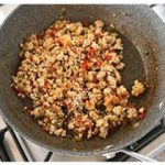 鶏ひき肉で作るお手軽ガパオ風ライス