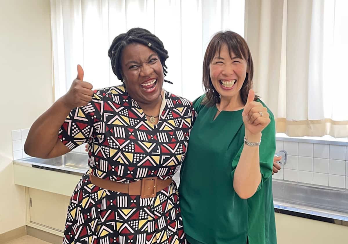 ローズアン・A・ブラウンさん 授業の様子