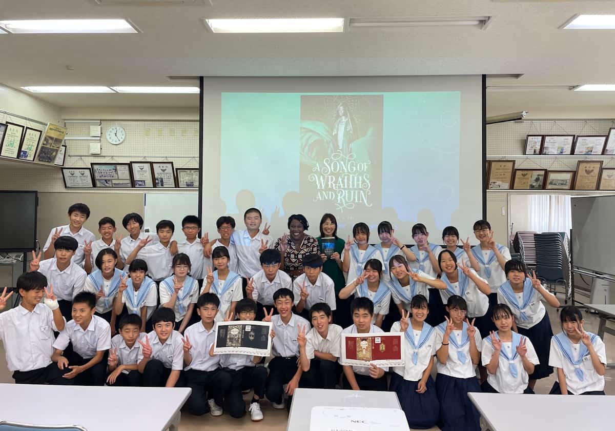 ローズアン・A・ブラウンさん 授業の様子