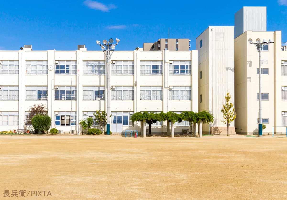 学校の校庭