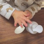 お風呂上りに保湿されるスプーンさん