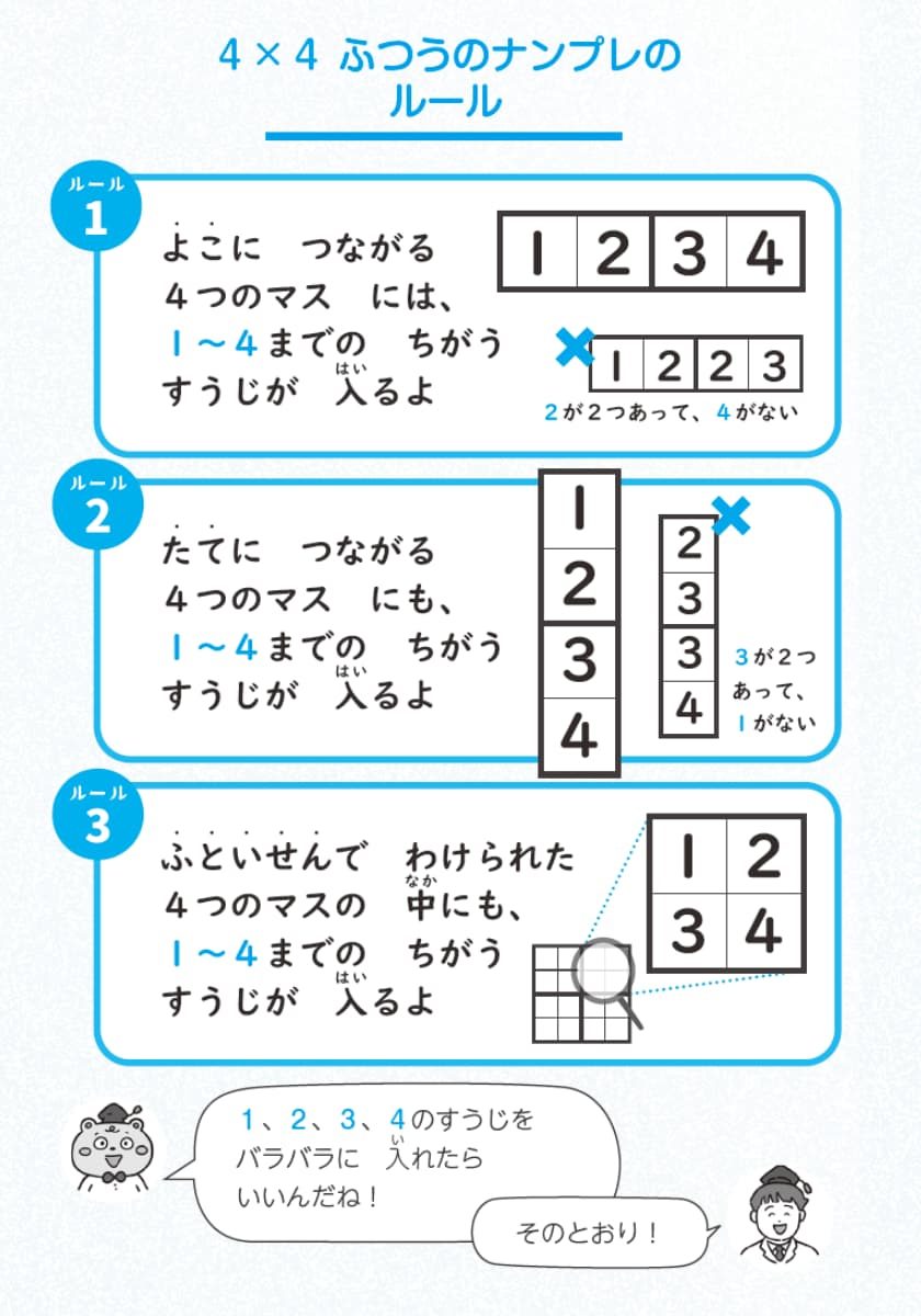 空欄に入る数字は?算数脳が目を覚ます東大式ナンプレの画像1