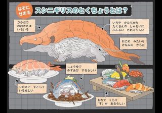 お寿司？ 恐竜？ 不思議な生き物『スシニギリス』にヒットの予感【絵本レビュー】