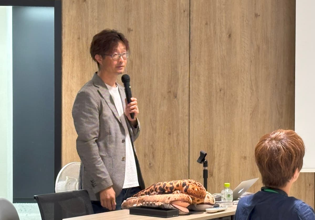 スライゴオオサンショウウオのセミナーの様子