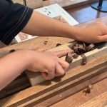 手作り箸体験
