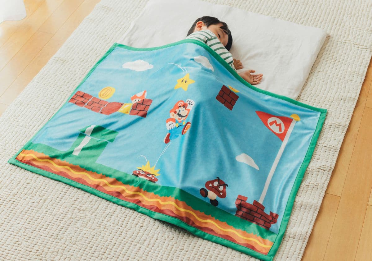 マイマリオおひるねブランケット