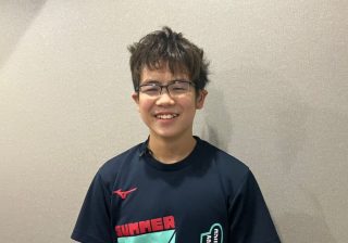 「水が好き」から５歳で選手の道へ　小６スイマーのデフリンピックへの挑戦