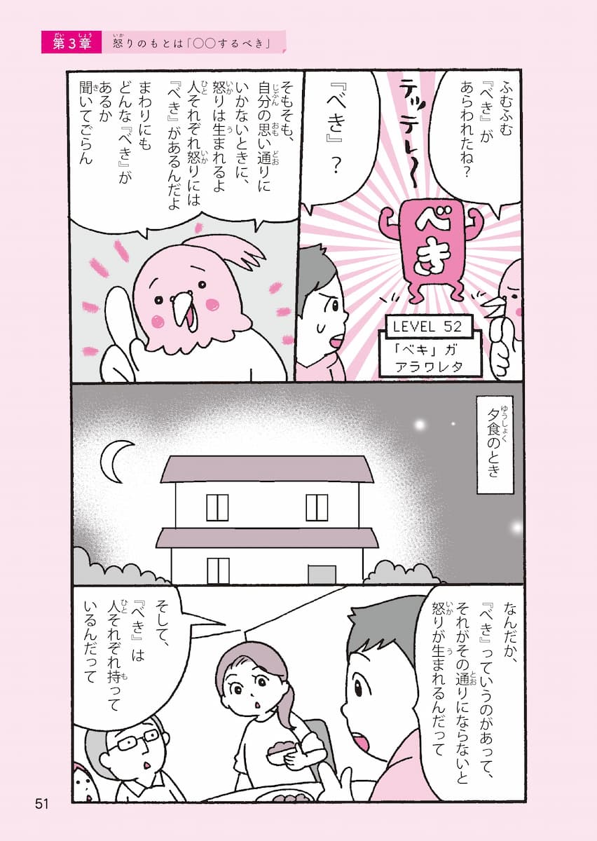 『まんがでわかる 子どものイライラが消える本 13歳までに身につけるアンガーマネジメント』より