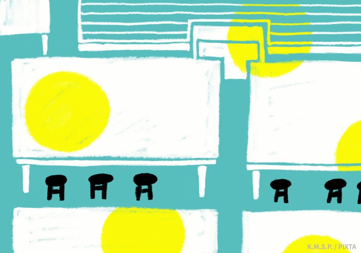 教室のイラスト