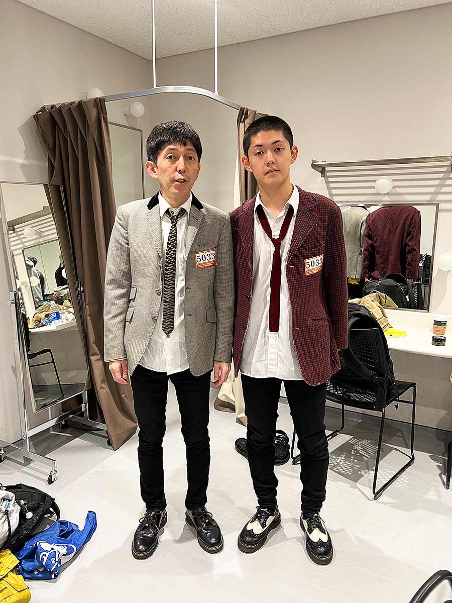 2丁拳銃小堀さん、息子の響己さん