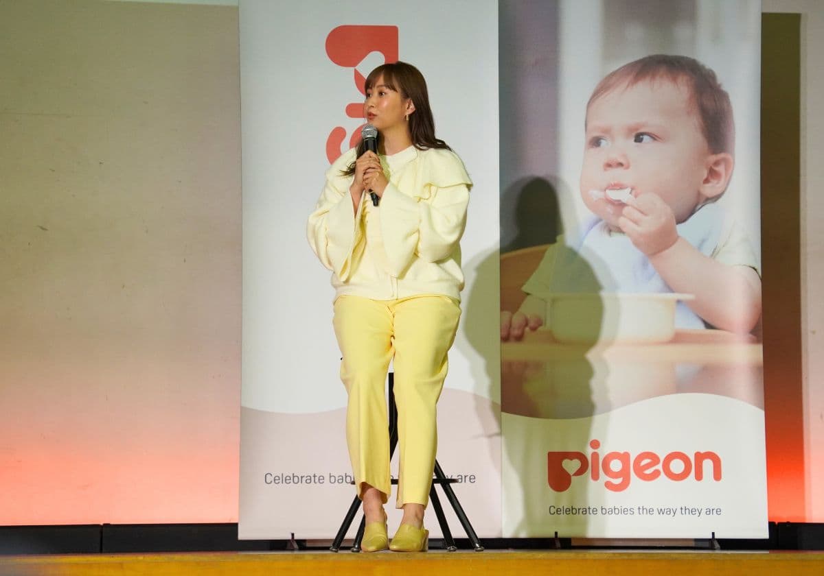 藤本美貴 赤ちゃん川柳発表会(ピジョン)