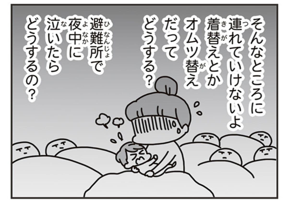 今日、地震がおきたら