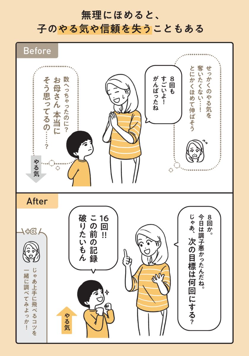 『子どものやる気を引き出す「ほめる」よりすごい方法39』より