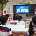 「氷みぞれつゆ®で学ぶ ひんやり自由研究教室」の様子