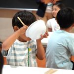 「氷みぞれつゆ®で学ぶ ひんやり自由研究教室」の様子