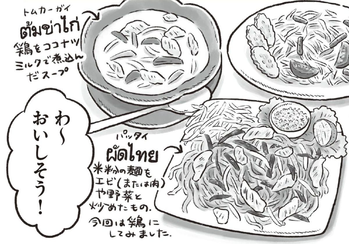 『暮らしてみたら まんぷく！タイごはん』より