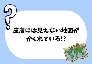 あなたの皮膚にも「謎のしま模様」がある？ 人体に隠された見えない地図の正体