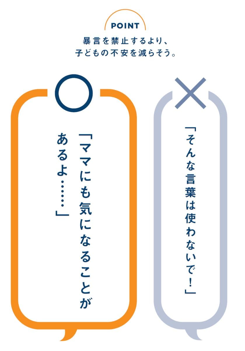  『思春期の子どもを伸ばす言葉 実は否定している言葉』より