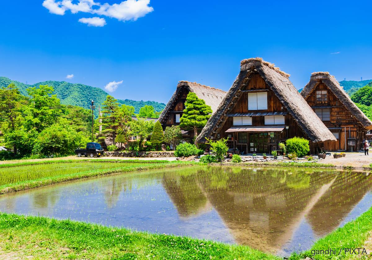 世界遺産 白川郷