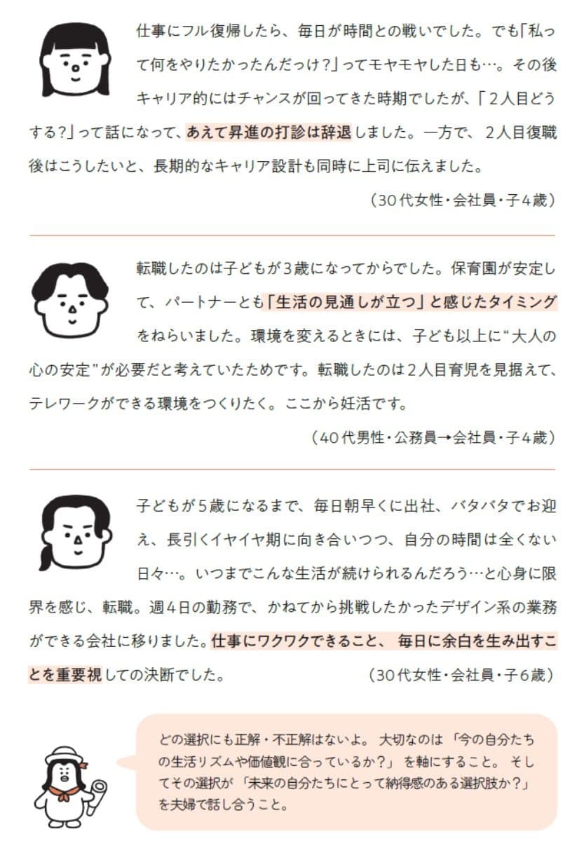 『働く親のためのサバイバルガイド』より